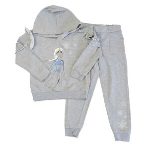 Frozen Girls Gray Apparel Sets size: 5T